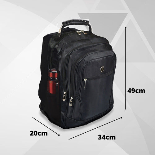 Mochila Masculina Impermeável Reforçada Alça Forte Grande
