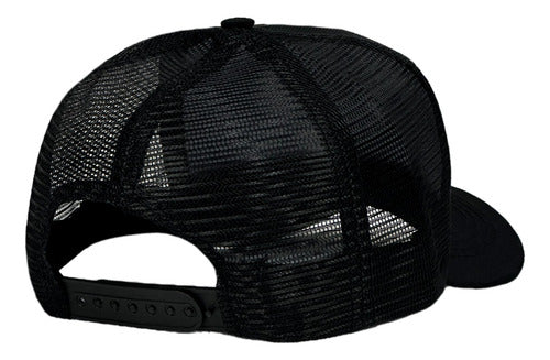 Kit 5 Bonés Lisos Trucker Tela Redinha Snapback Aba Curvada