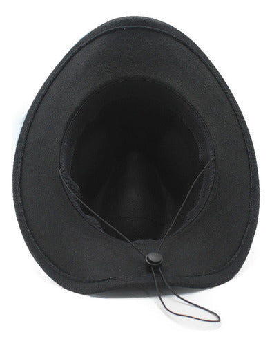 Chapéu De Cowboy Ocidental De Feltro Ao Ar Livre De Moda Clá