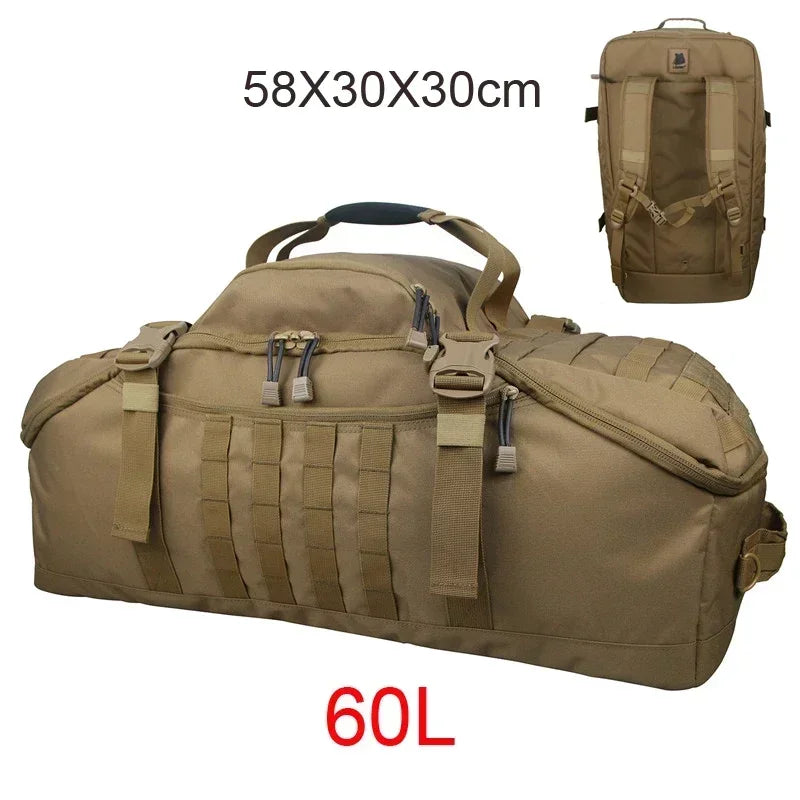 Sacos de ginásio de fitness acampamento trekking sacos caminhadas viagem à prova dwaterproof água caça saco assalto militar ao ar livre mochila tático