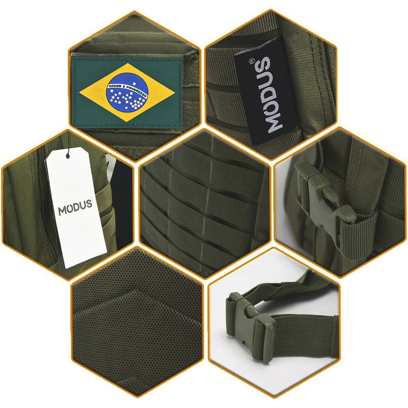 Mochila Tática Ao Ar Livr, Impermeável, Grande Capacidade,para Esportes, Acampamento, Caminhada,50L