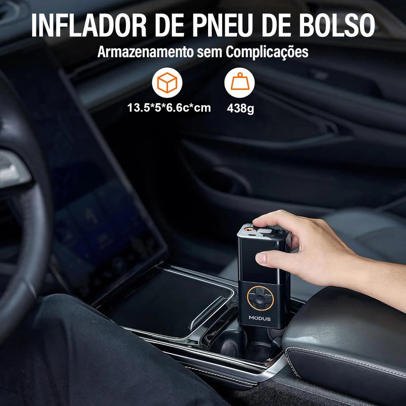 Calibrador Elétrico Portátil | Compressor De Ar Sem Fio