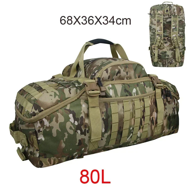 Sacos de ginásio de fitness acampamento trekking sacos caminhadas viagem à prova dwaterproof água caça saco assalto militar ao ar livre mochila tático