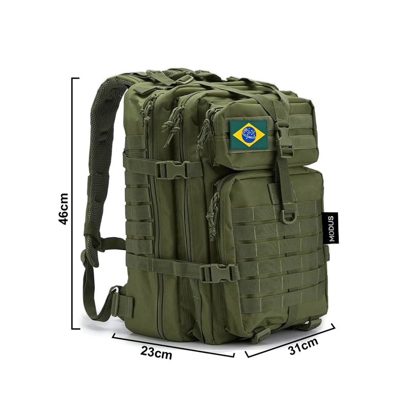 Mochila Tática Ao Ar Livr, Impermeável, Grande Capacidade,para Esportes, Acampamento, Caminhada,50L