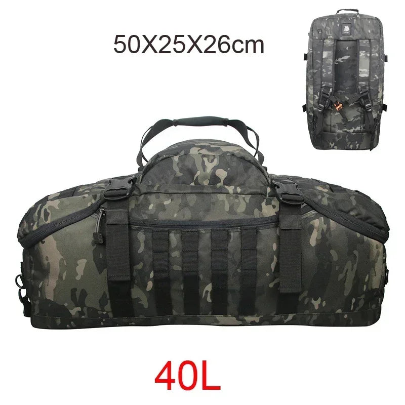 Sacos de ginásio de fitness acampamento trekking sacos caminhadas viagem à prova dwaterproof água caça saco assalto militar ao ar livre mochila tático