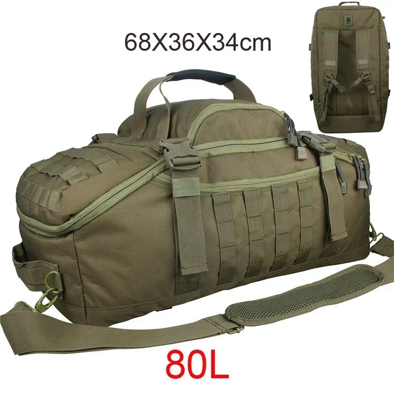 Sacos de ginásio de fitness acampamento trekking sacos caminhadas viagem à prova dwaterproof água caça saco assalto militar ao ar livre mochila tático