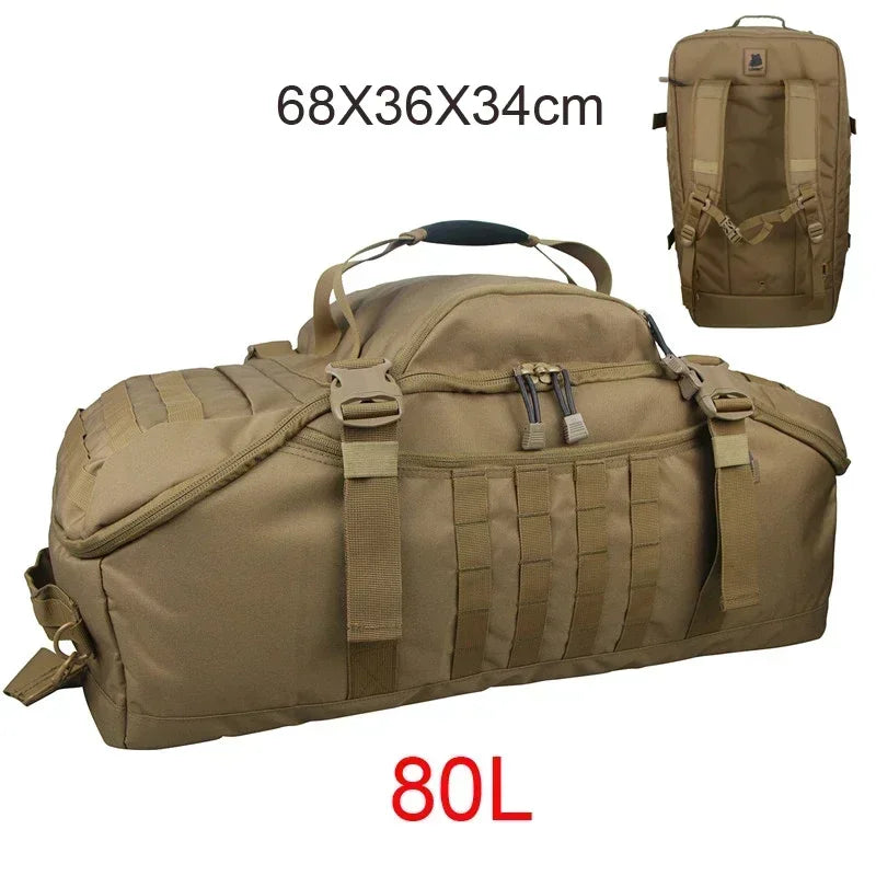 Sacos de ginásio de fitness acampamento trekking sacos caminhadas viagem à prova dwaterproof água caça saco assalto militar ao ar livre mochila tático