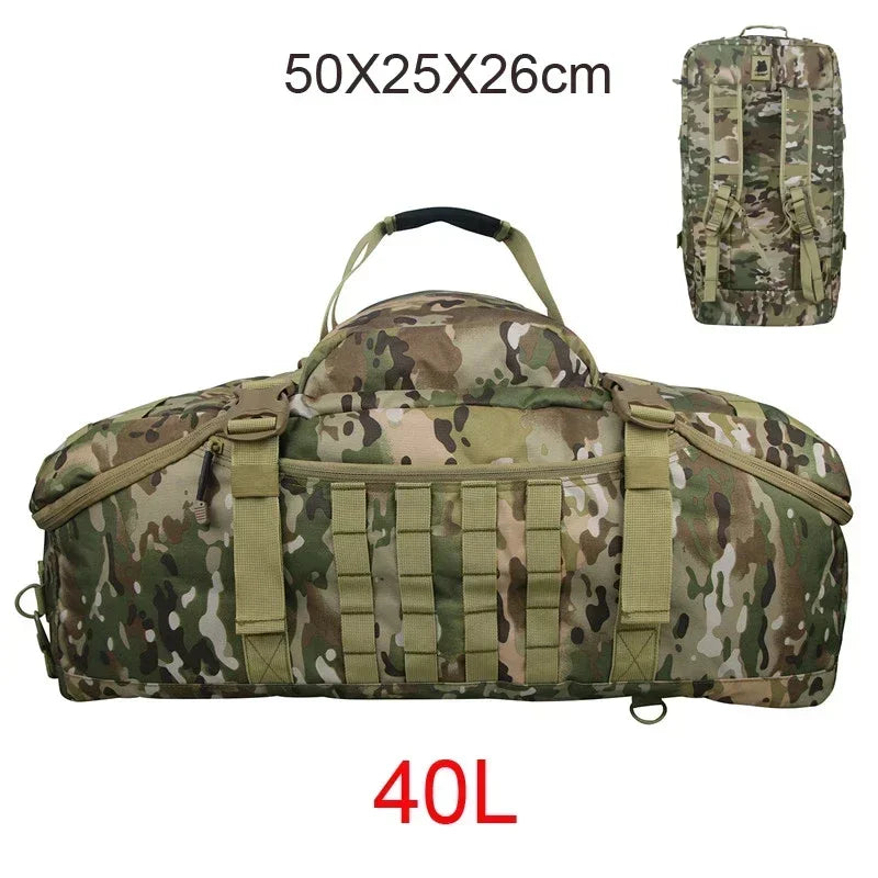 Sacos de ginásio de fitness acampamento trekking sacos caminhadas viagem à prova dwaterproof água caça saco assalto militar ao ar livre mochila tático