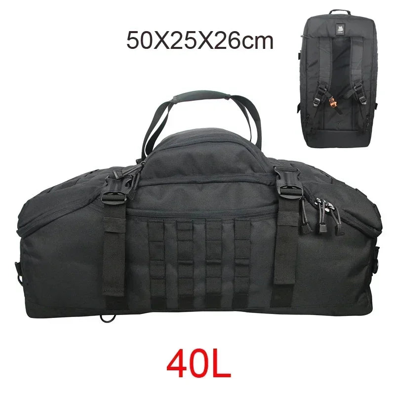 Sacos de ginásio de fitness acampamento trekking sacos caminhadas viagem à prova dwaterproof água caça saco assalto militar ao ar livre mochila tático