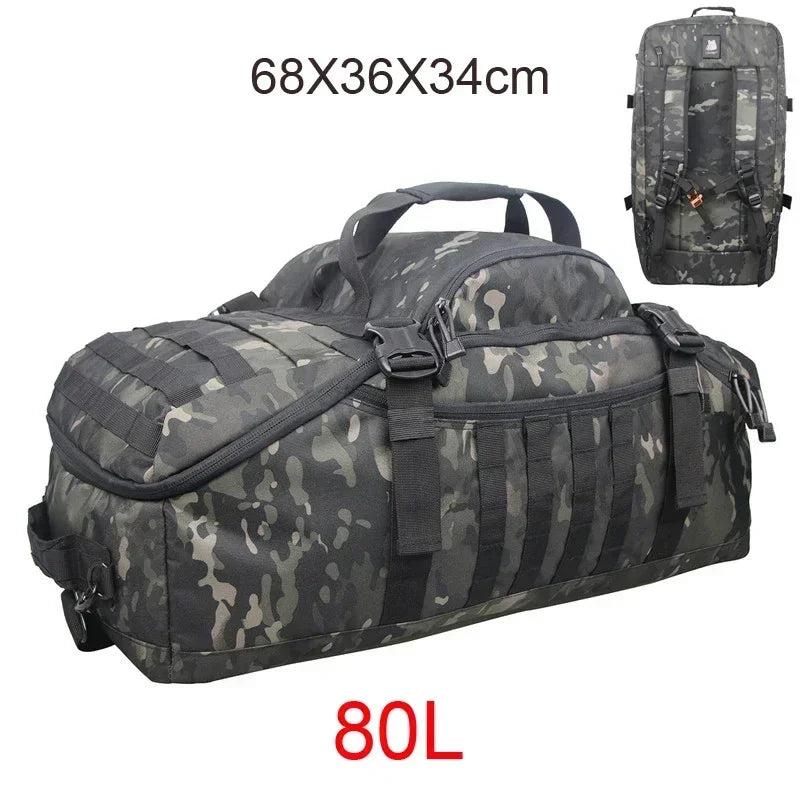 Sacos de ginásio de fitness acampamento trekking sacos caminhadas viagem à prova dwaterproof água caça saco assalto militar ao ar livre mochila tático