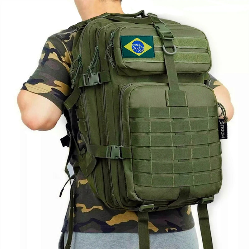Mochila Tática Ao Ar Livr, Impermeável, Grande Capacidade,para Esportes, Acampamento, Caminhada,50L