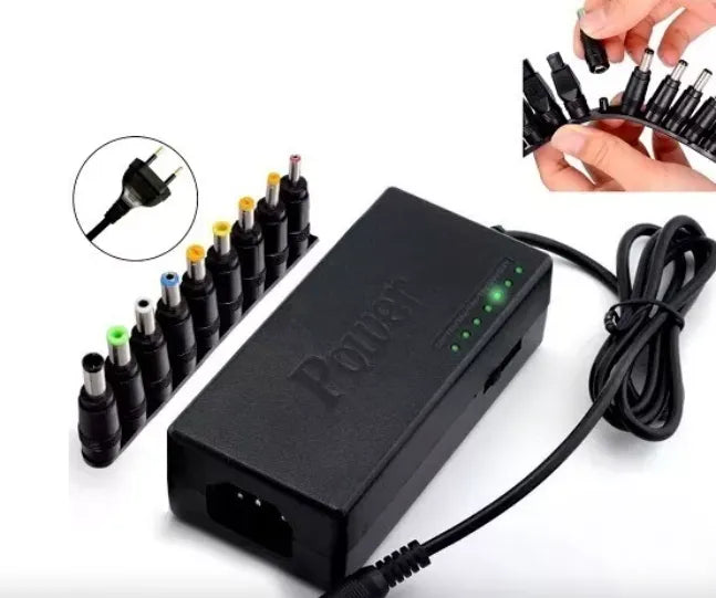 Fonte Carregador Notebook Universal 120w Regulável 12v A 24v