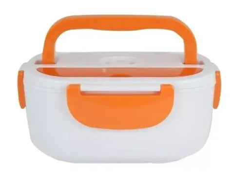 Lancheira elétrica portátil de aquecimento rápido 110v cor laranja