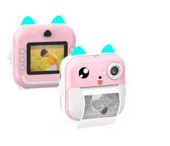 Câmera Instantânea Infantil Hd Impressão Digital 10-20mm