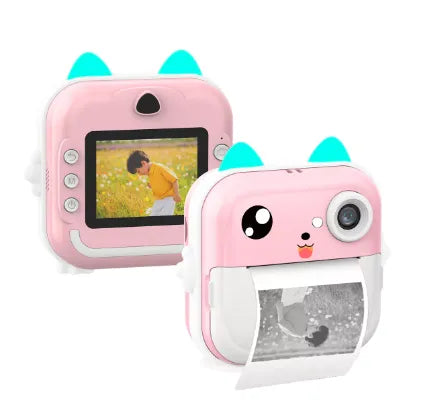 Câmera Instantânea Infantil Hd Impressão Digital 10-20mm