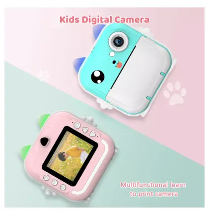 Câmera Instantânea Infantil Hd Impressão Digital 10-20mm