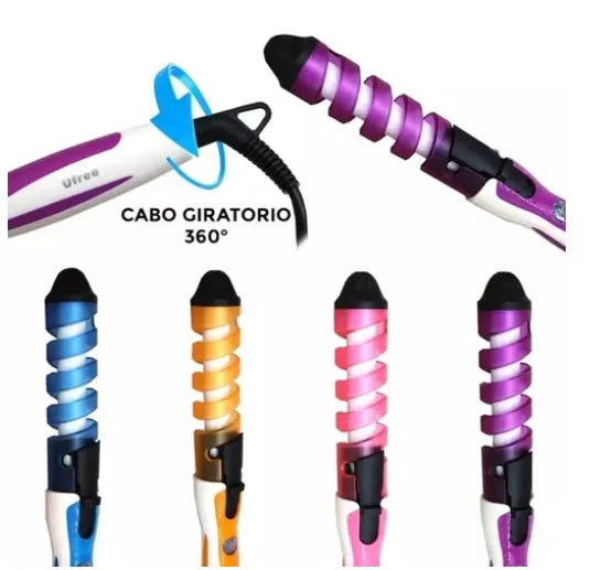Modelador De Cachos Cacheador De Cabelos Ufree Profissional Bivolt