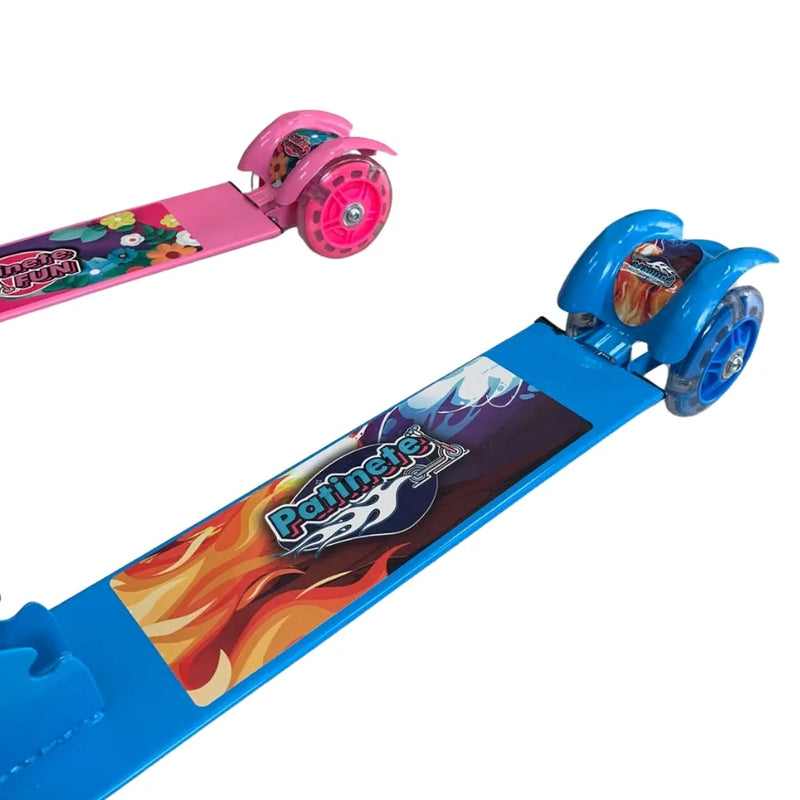 Patinete Infantil Menino Menina 3 Rodas Presente Criança
