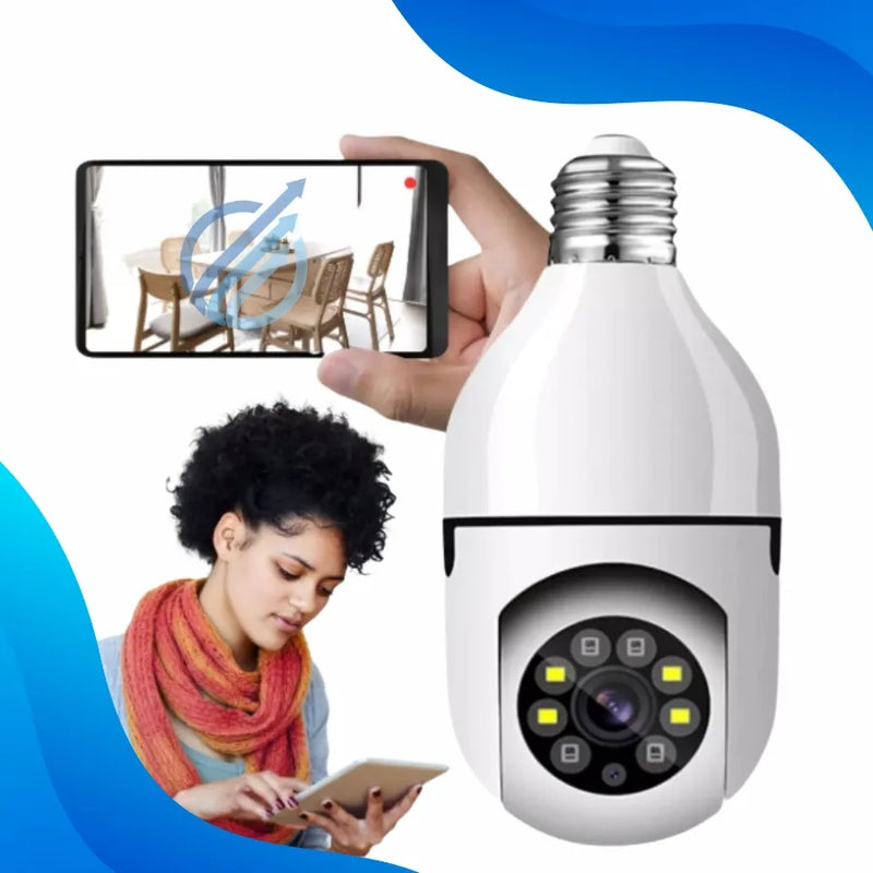 Camera Ip Giratória 1080p Externa Prova Zoom Dágua Noturna
