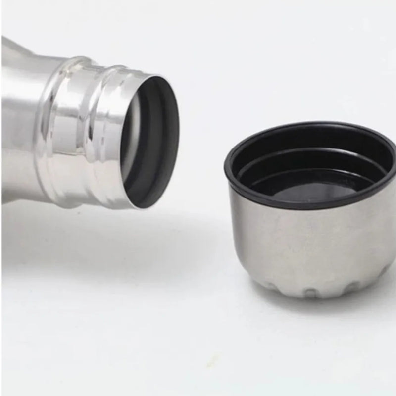 Garrafa Água Squeeze 350ml Térmica Inox Colorida Academia Escola