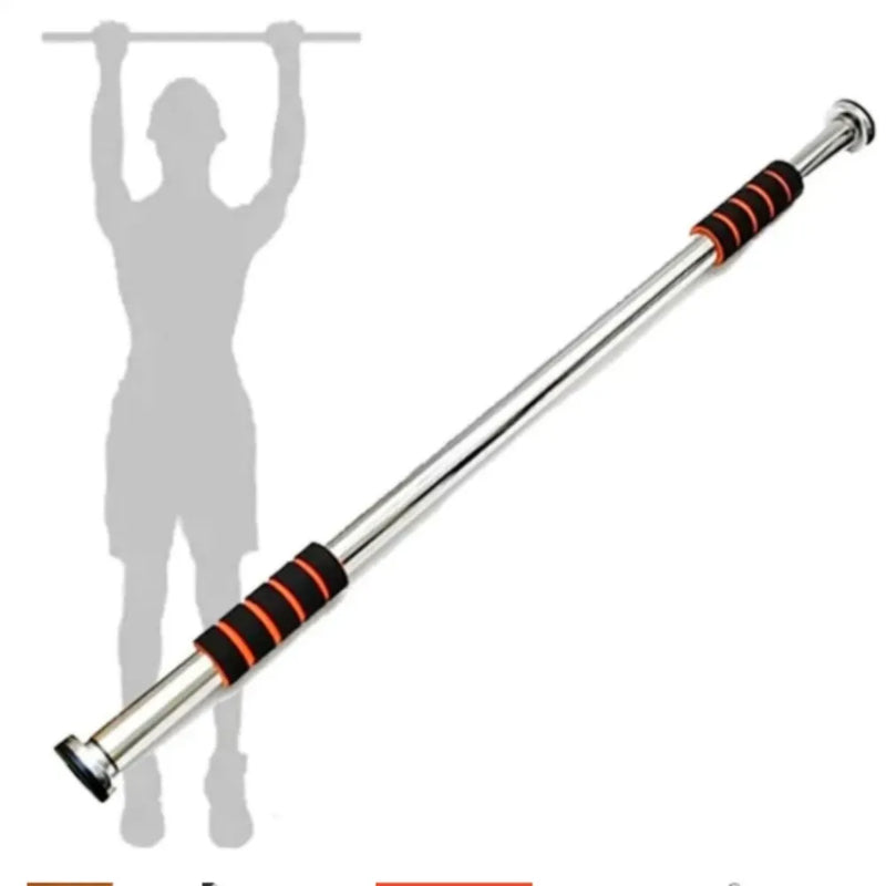 Barra Fixa Porta Exercício Crossfit Treino Musculação Barra Ajustável Porta 62cm 92cm GT369
